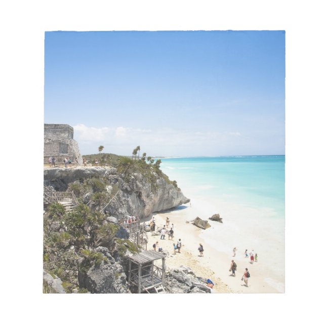 Bloc-note Cancun, Quintana Roo, Mexique - Ruines sur une col (Devant)