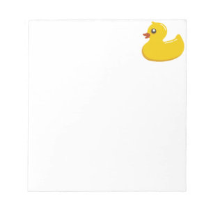 Bloc-note Caneton jaune mignon