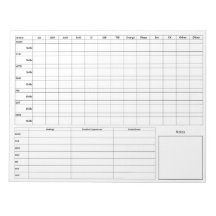 Carte de journal standard DBT avant - arrière
