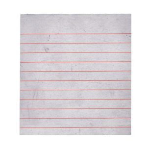 Bloc-note Carte mémoire personnalisée vintage avec secteurs