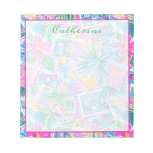 Bloc-note Cartes postales personnalisées de plage tropicale
