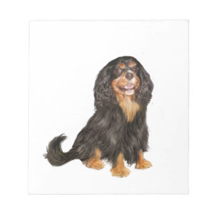Bloc-note Cavalier King Charles (R) - Noir et tan.png