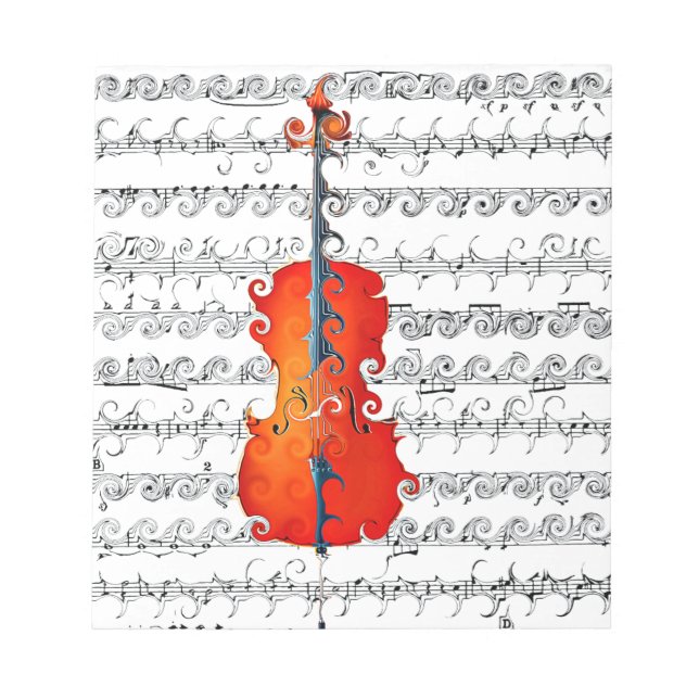 Bloc-note Cello & I Rock !_ (Devant)