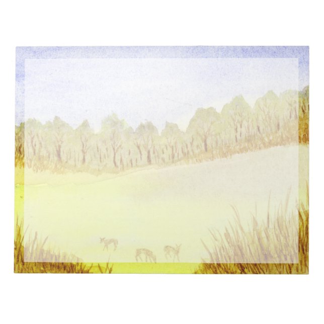 Bloc-note Cerf (Devant)