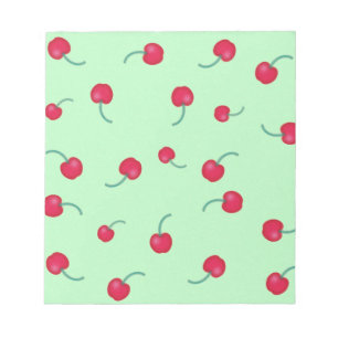 Bloc-note Cerises mignonnes