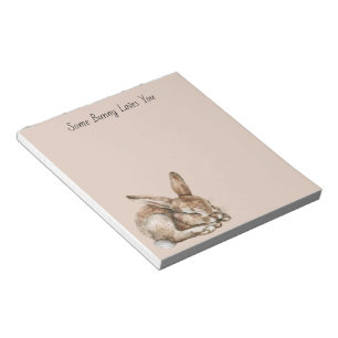 Bloc-note Certain Lapin T'aime