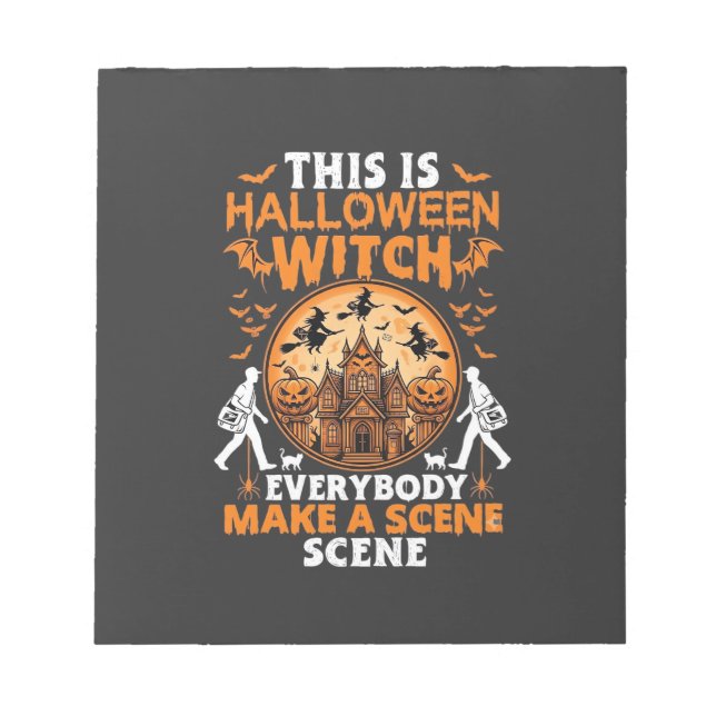Bloc-note C'est Halloween (Devant)
