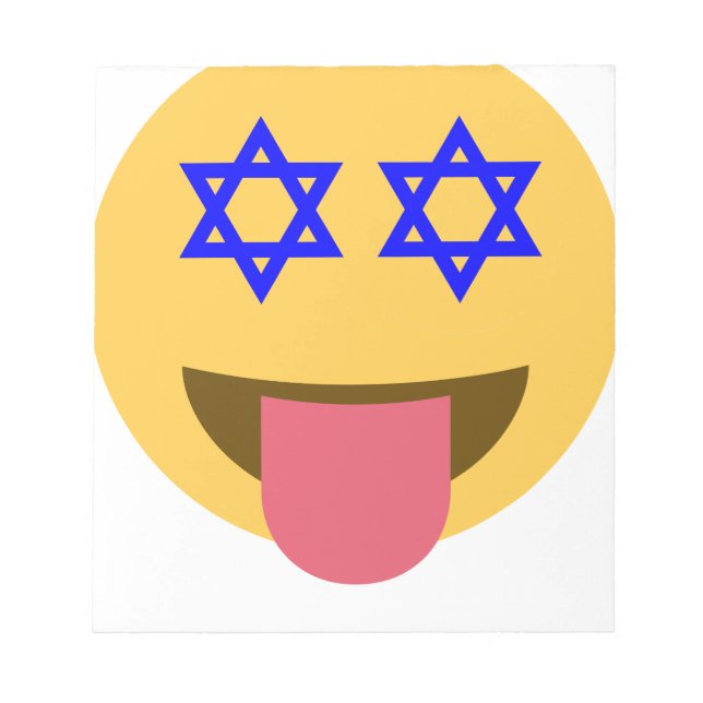 Bloc-note chanukkah hanoukka emoji (Devant)