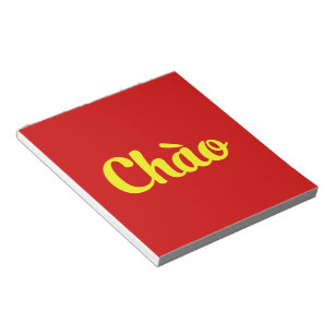 Bloc-note Chào / Hello ~ Vietnam / Vietnamien / Tiêt Viêt