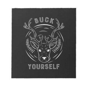 Bloc-note Chasse au Buck Vous-même