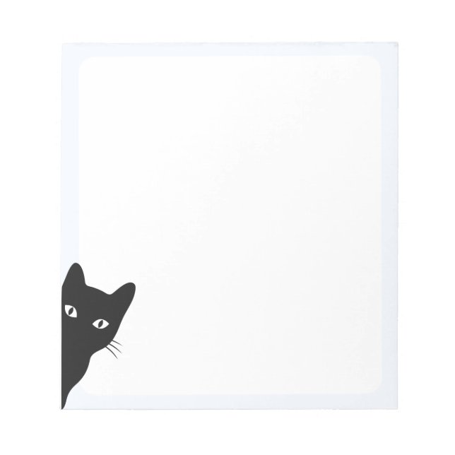 Bloc-note Chat noir de Pékin (Devant)