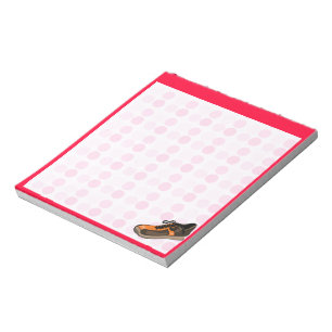 Bloc-note Chaussure de course mignonne