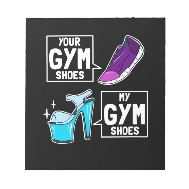 Bloc-note Chaussures de gym Ballet Dancer (Devant)