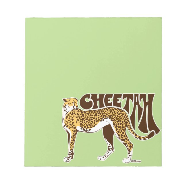 Bloc-note Cheetah (Devant)