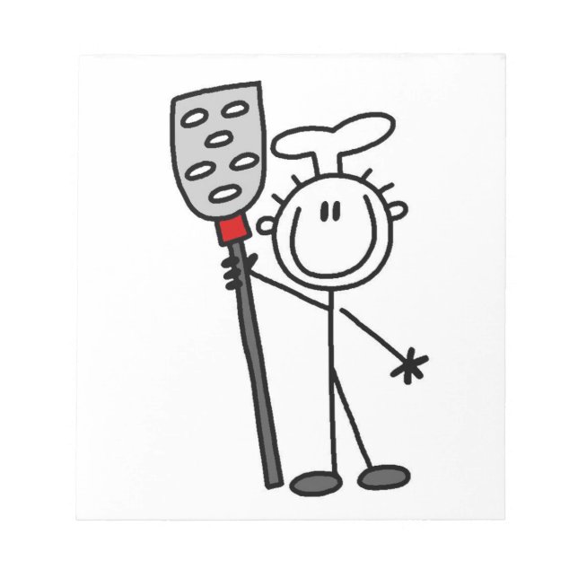 Bloc-note Chef avec spatule (Devant)