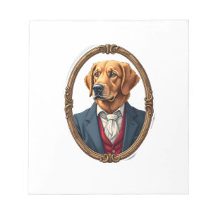 Bloc-note Chemise Vintage American Pride Golden Retriever 4