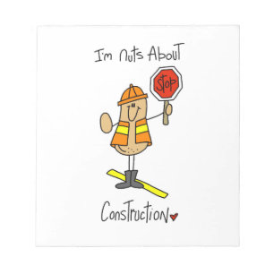 Bloc-note Chemises et Cadeaux sur la Construction qui sont N