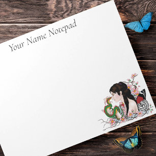 Bloc-note Cherry Blossoms Fairy Dragon Amitié
