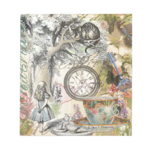Bloc-note Cheshire Chat Alice Wonderland Classic