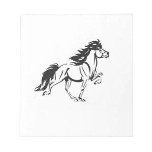 Bloc-note Cheval islandais