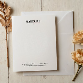 Bloc-note Chic Fille Rose Clair