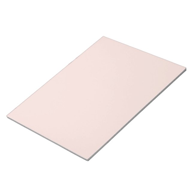 Bloc-note Chic rose clair neutre et élégant (Incliné)