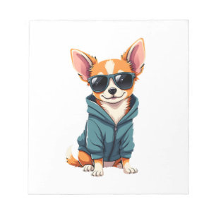 Bloc-note Chien Chihuahua Drôle Facilement Distrait Par Un G