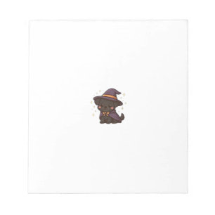 Bloc-note Chien effrayant mignon � Chien de Halloween Kawaii