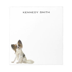 Bloc-note Chien papillon