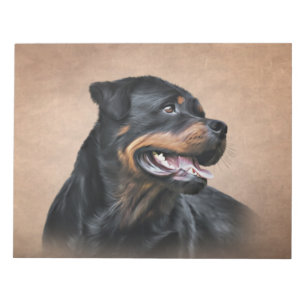 Bloc-note Chien Rottweiler