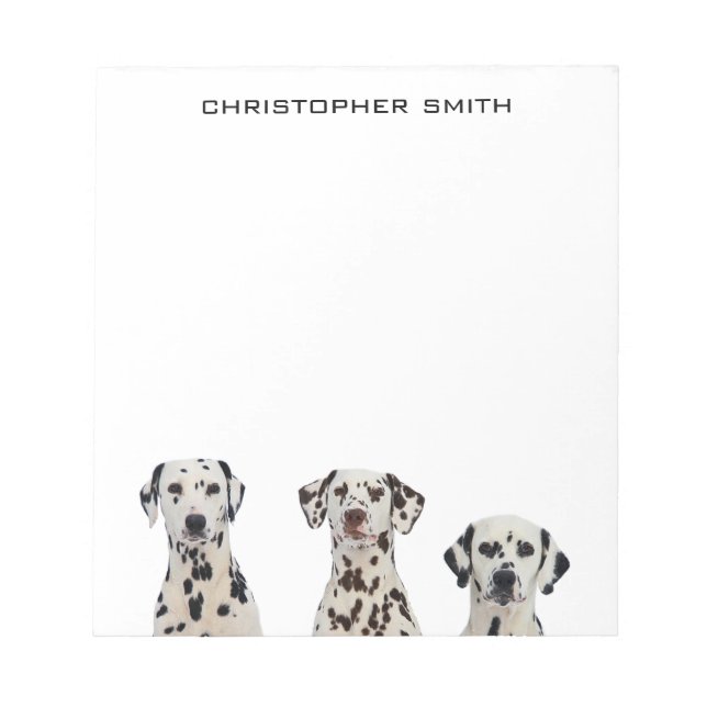 Bloc-note Chiens dalmates (Devant)