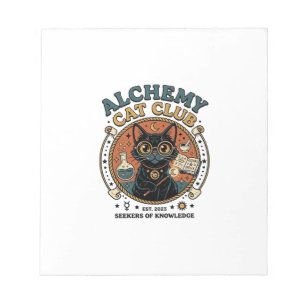 Bloc-note Chimie Chat Amoureux des Chats Cadeau - Club de Ch