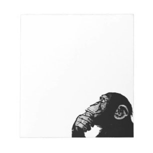 Bloc-note Chimpanzé de pensée