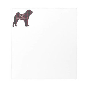 Bloc-note Chinese Sharpei BFF
