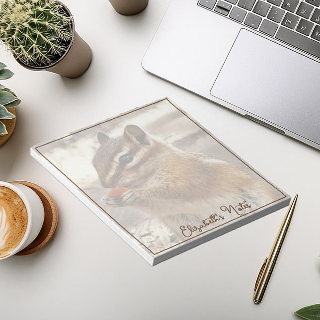 Bloc-note Chipmunk personnalisé (Créateur téléchargé)