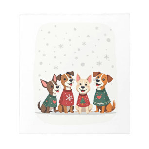 Bloc-note Chœur de Noël de Terrier