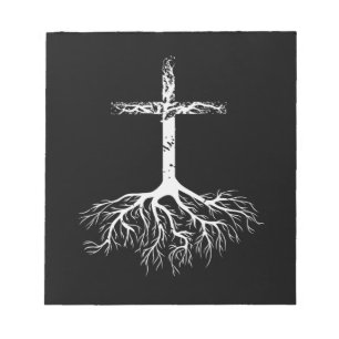 Bloc-note Christian Racine ta foi en Jésus Christ Racine Tre