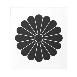 Bloc-note Chrysanthèmes à seize pétales