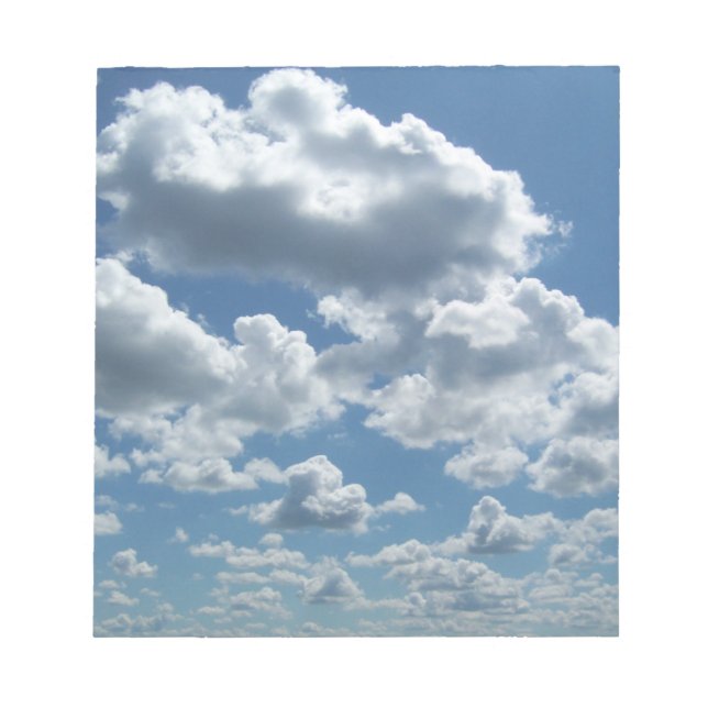 Bloc-note Ciel et nuages (Devant)