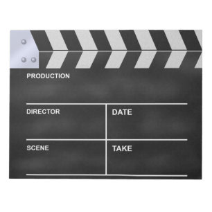 Bloc-note Cinéma Clapperboard