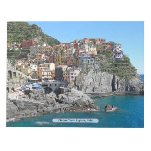 Bloc-note Cinque Terre, Ligurie, Italie