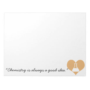 Bloc-note Citation de chimie