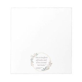 Bloc-note Citation de Little Women II - Style mignon