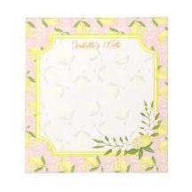 Citron Motif Love Peach