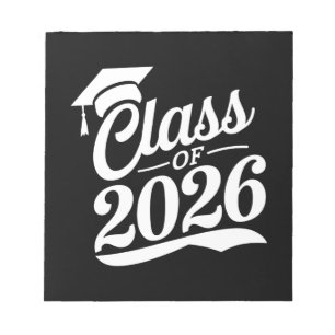 Bloc-note Classe De Diplômés De 2026 Fier