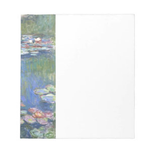 Bloc-note Claude Monet // Nappes d'eau