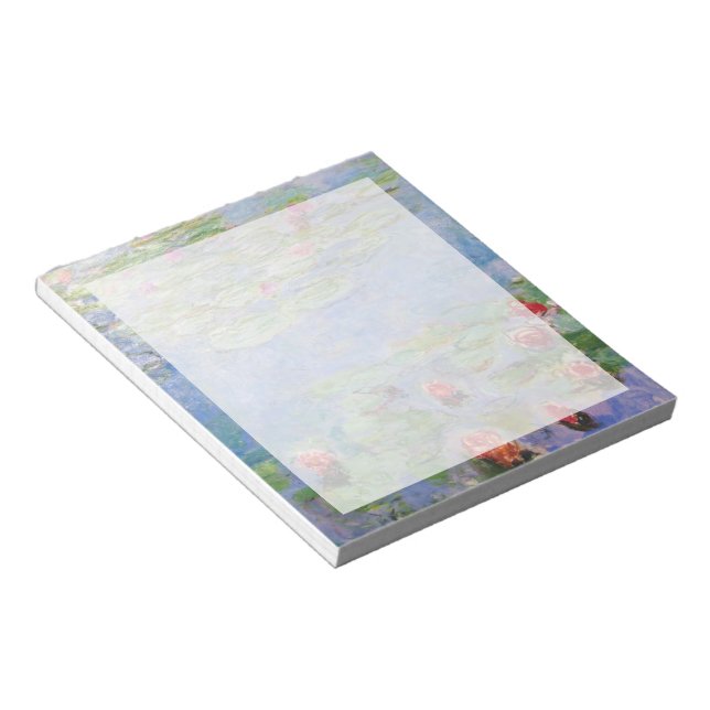 Bloc-note Claude Monet's Water Lilies (Incliné)