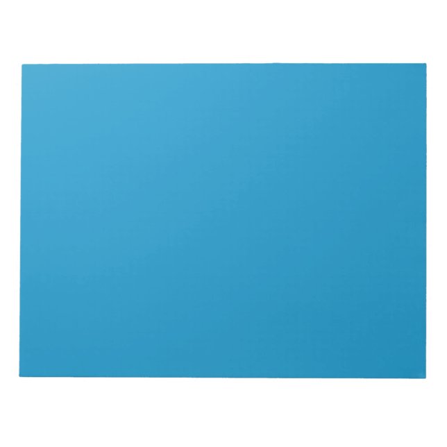 Bloc-note Clean Light Blue Notepad for Office and School Use (Devant)