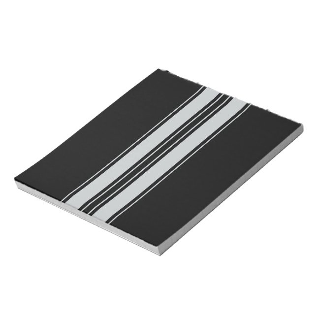 Bloc-note Cliquez sur Personnaliser pour modifier Gris en co (Tourné)