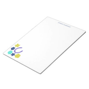 Bloc-note Clou à cheval Floral Horseback équitation Bloc-not